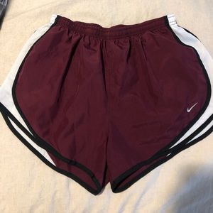 Maroon Nike Shorts